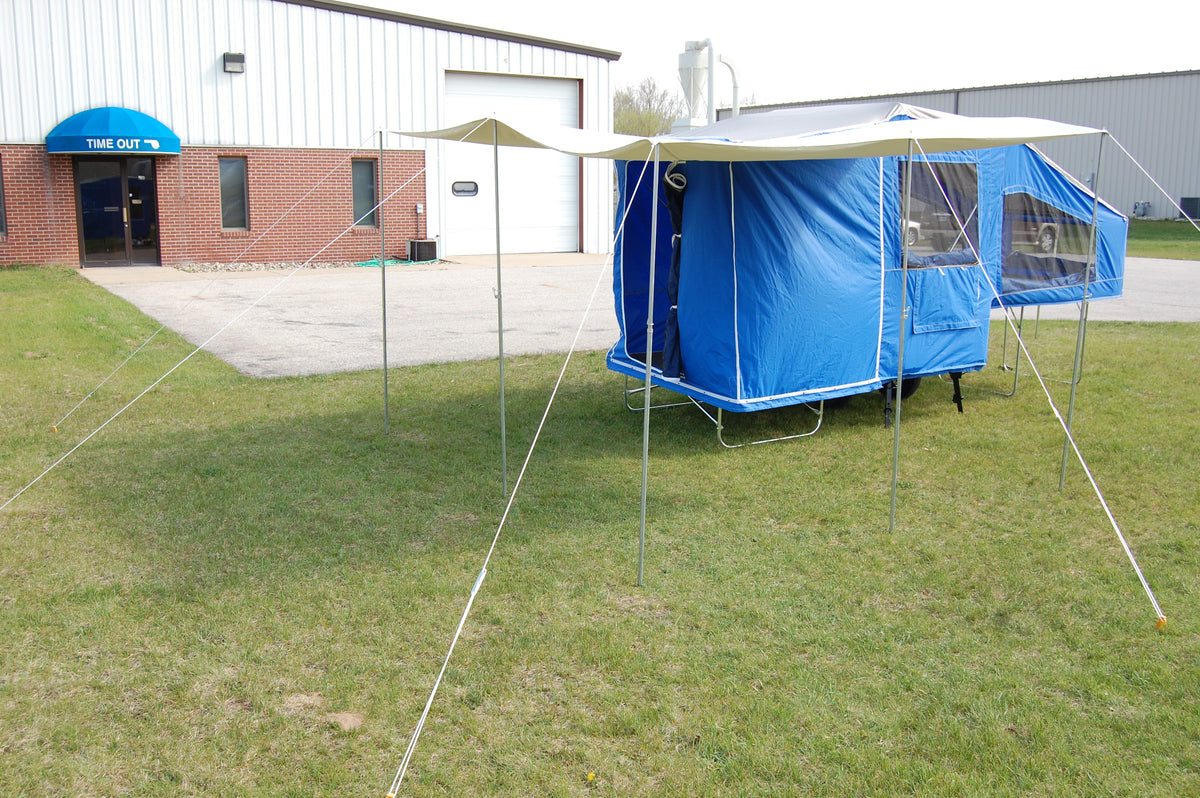 L-Shaped Awning